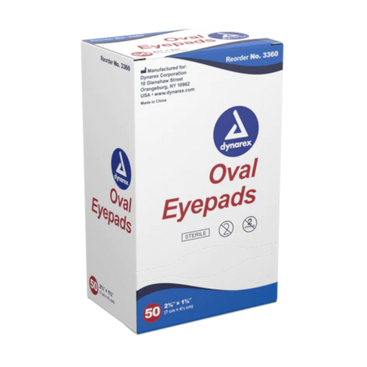 Dynarex Oval Eye Pad – Box of 50
