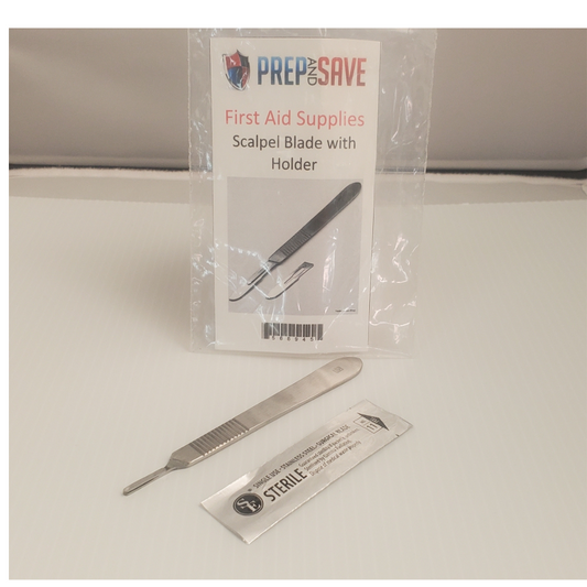 Scalpel Handle with 1 Sterile Surgical Blade