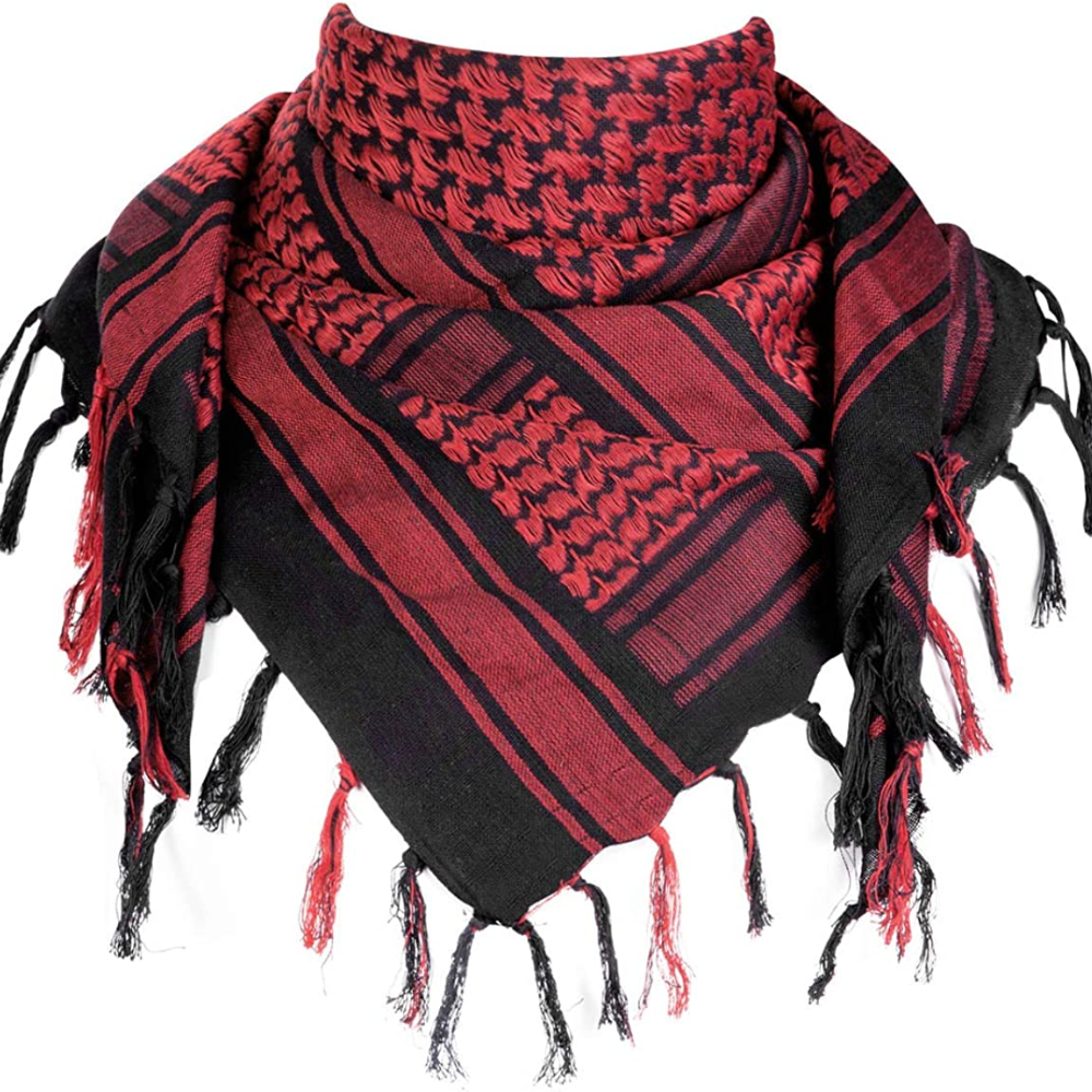 Shemagh Red and Black