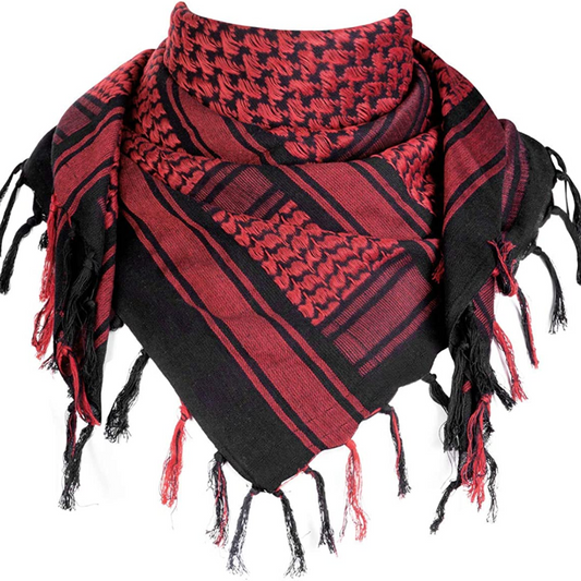 Shemagh Red and Black