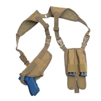 Ambidextrous Shoulder Holster/Tan
