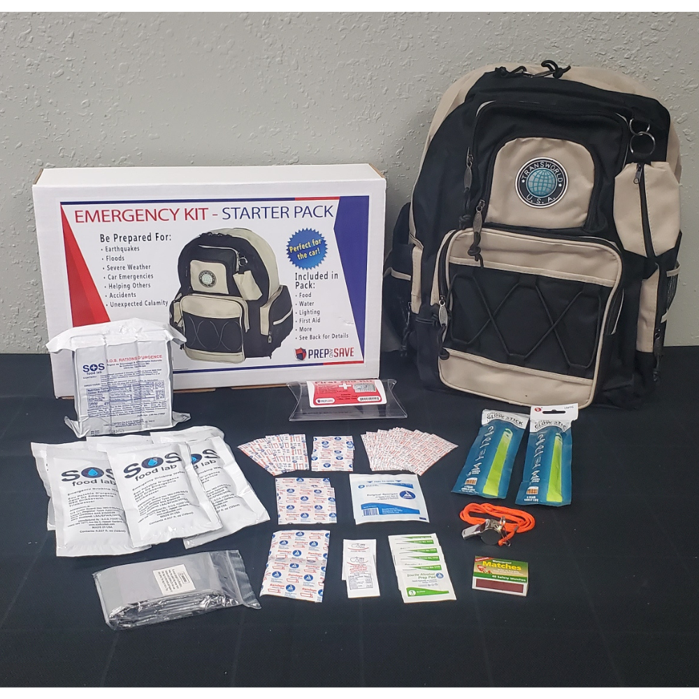 Emergency Kit – Starter Pack – Prep and Save