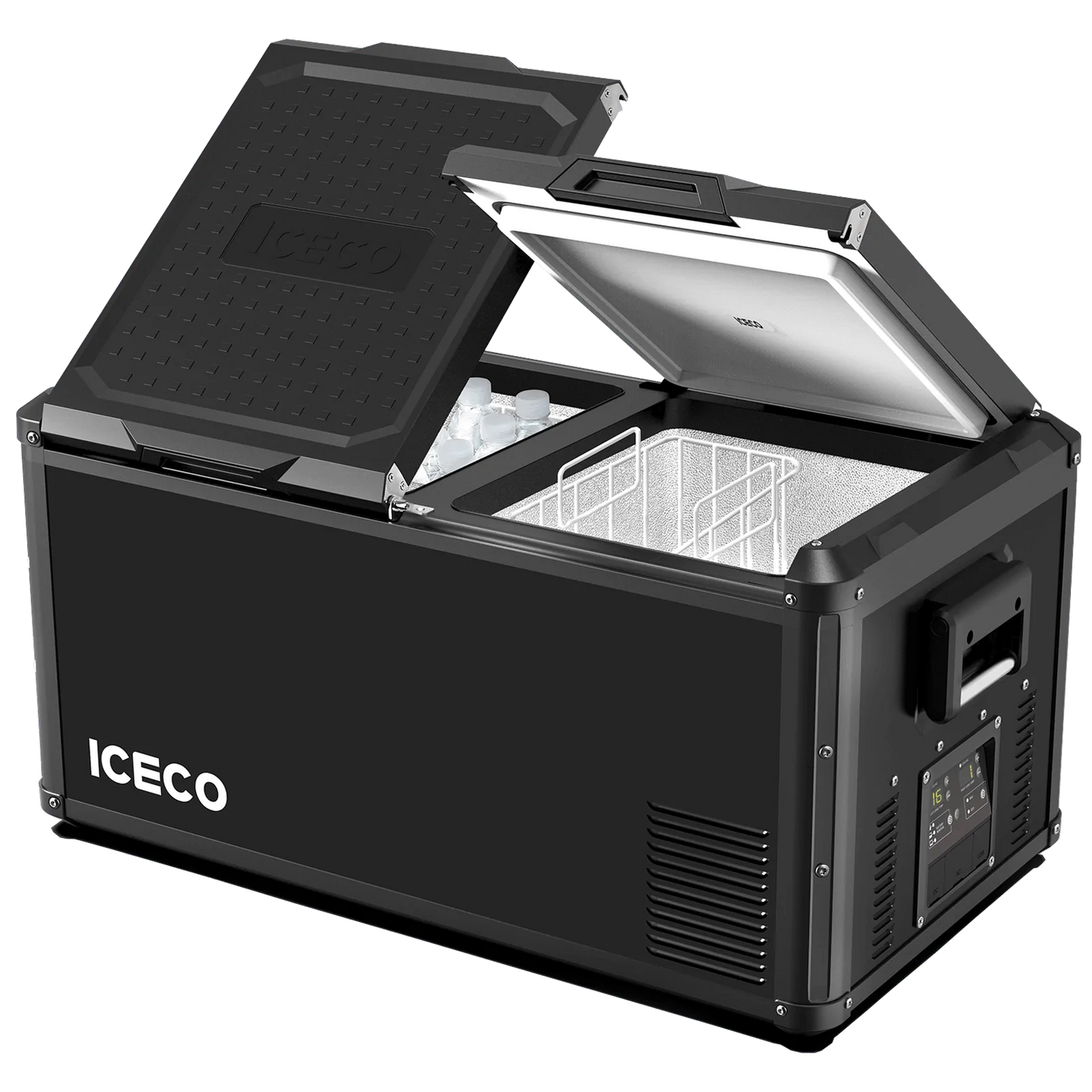 VL90ProD 90L 12V Dual Zone Portable Fridge Freezer ICECO
