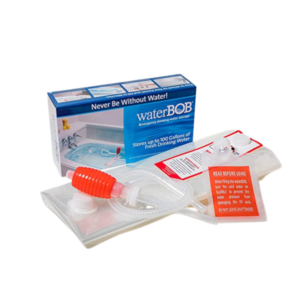 Water B.O.B – Emergency Water Storage Bladder for Bathtubs