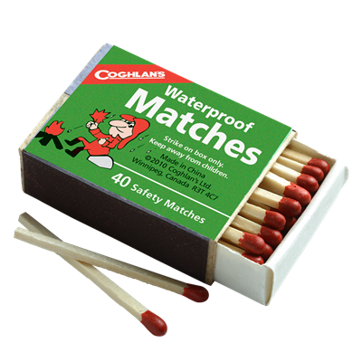 Waterproof Matches 40pk